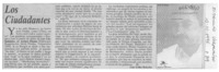 Los ciudadantes  [artículo] Luis Uribe Briceño.