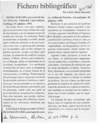 Fichero bibliográfico