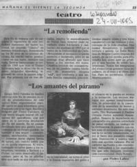 Teatro  [artículo] Pedro Labra.