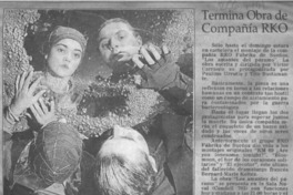 Termina obra de Compañía RKO  [artículo].