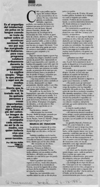 Manuel Antonio Garretón "No me la van a ganar aunque me la ganen"  [artículo] Silvia Peña Pinilla.