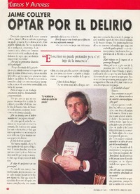 Optar por el deliriro