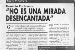 "No es una mirada desencantada  [artículo] Mario Rodríguez O.