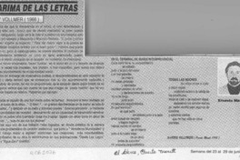 Harry Vollmer (1966)  [artículo] Ernesto Massiglio.