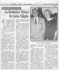 La Romántica tristeza de Sylvia Villaflor  [artículo].