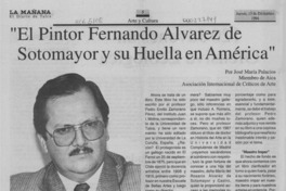 "El pintor Fernando Alvarez de Sotomayor y su huella en América"