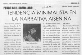 Tendencia minimalista en la narrativa aisenina  [artículo] Nelson Barría Navarro.