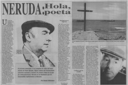 Neruda, hola, poeta