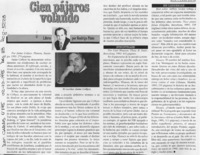 Cien pájaros volando