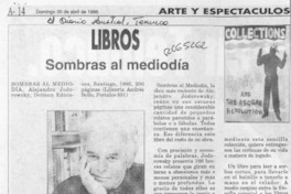 Sombras al mediodía  [artículo] Jaime Otazo Hermosilla.