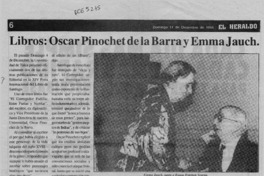 Libros, Oscar Pinochet de la Barra y Emma Jauch  [artículo].
