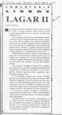 Lagar II  [artículo].