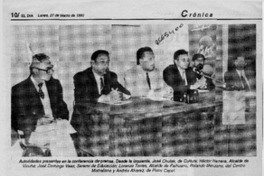 Comisión organizadora prepara festejos aniversario mistraliano  [artículo].