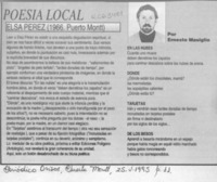Poesía local  [artículo] Ernesto Masiglio.