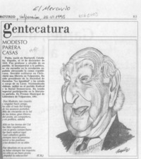 Modesto Parera Casas  [artículo] C. S.