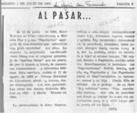 Al pasar --  [artículo] Jana.