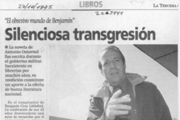 Silenciosa transgresión  [artículo] Lina Meruane.