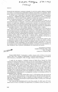 Continuidad y cambio  [artículo] Mauricio Ostria González.