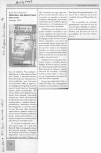 Memorias del escritorio segundo  [artículo] Eugenio García-Díaz.