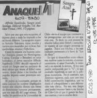 Sangre azul  [artículo].