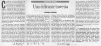 Una delirante travesía  [artículo] Eduardo Guerrero.