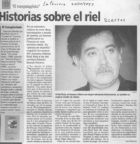 Historias sobre el riel  [artículo] Lina Meruane.