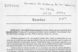 Reseñas  [artículo] Marciano Barrios Valdés.