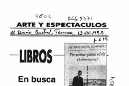 En busca del tiempo perdido  [artículo] Jaime Otazo Hermosilla.