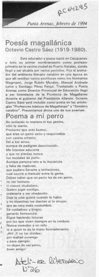 Roberto J. Castro y "Elquialmar"  [artículo].