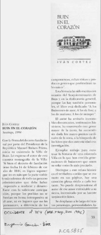 Buin en el corazón  [artículo] Eugenio García-Díaz.