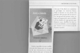 Adios al paraíso  [artículo] Eugenio García-Díaz.