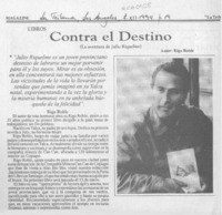 Contra el destino  [artículo].