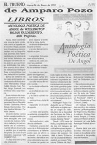 Antología poética de Angol  [artículo] Amparo Pozo.