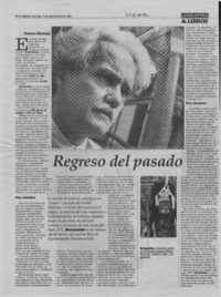 Regreso del pasado  [artículo] Patricia Espinosa.