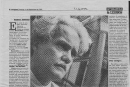 Regreso del pasado  [artículo] Patricia Espinosa.