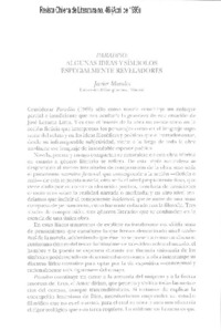 Paradiso, algunas ideas y símbolos especialmente reveladores