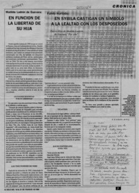 Matilde Ladrón de Guevara en función de la libertad de su hija  [artículo].
