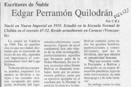 Edgar Perramón Quilodrán  [artículo] C. R. I.