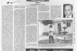 Alsino  [artículo] Jaime Miguel Gómez Rogers.