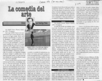 La comedia del arte  [artículo] Rodrigo Pinto.