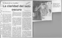 La claridad del lado oscuro  [artículo] Eduardo Henríquez O.