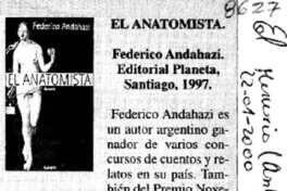 El Anatomista  [artículo]