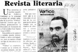Revista literaria  [artículo]