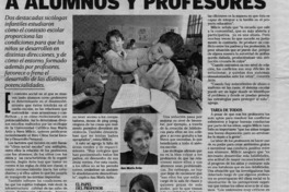 Cómo afecta el ambiente escolar a alumnos y profesores