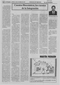 Cuentos bioceánicos, los cuentos de la integración