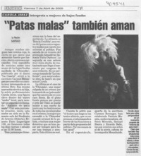 "Patas malas" también aman