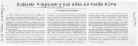 Roberto Ampuero y sus años de verde olivo  [artículo] Wellington Rojas Valdebenito