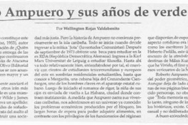 Roberto Ampuero y sus años de verde olivo  [artículo] Wellington Rojas Valdebenito
