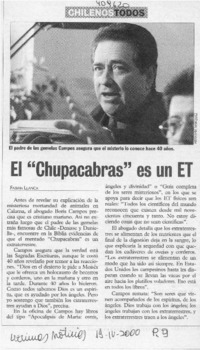 El "chupacabras" es un ET  [artículo] Fabián Llanca