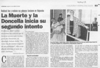 La muerte y la doncella inicia su segundo intento  [artículo] Leopoldo Pulgar I.